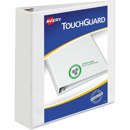 View Binder, Heavy-Duty, Slant Ring, 2" Capacity, Letter-Size, White