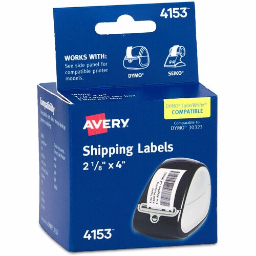 Multipurpose Labels, 4"x2-1/8", White 140/BX