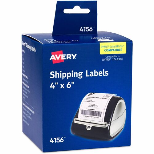 Shipping Labels, For Thermal Printer, 4"x6", White 220/BX