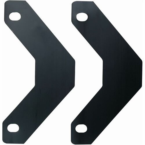 Triangle Sheet Lifters, Fits 11" x 8-1/2" Binders, Black 2/PK