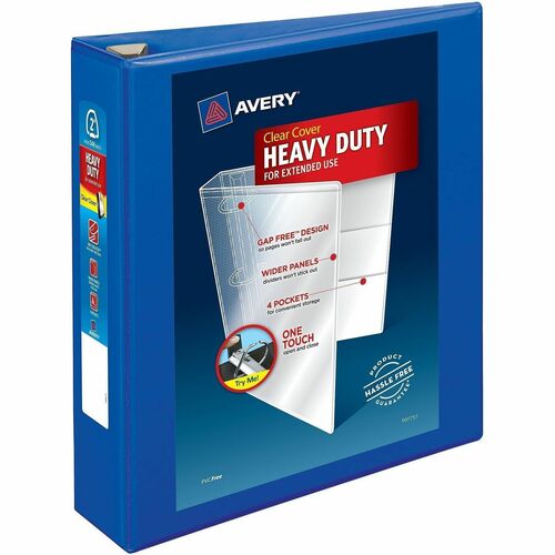 View Binder, Durahinge, 2", 8-1/2" x 11", Pacific Blue