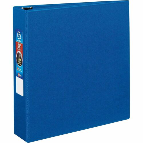 Binder, Durahinge, 4 Pockets, 2" Capacity, 8-1/2" x 11", Blue