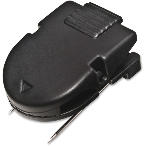 Wall Panel Clip, 40 Sheet Capacity, Black 20/BX