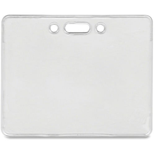 Badge Holder, Proximity, Horizontal, Clear 50/PK