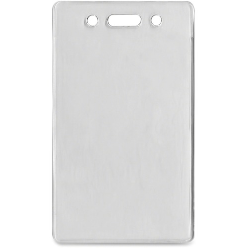 Badge Holders, Proximity, Vertical, Clear 50/PK