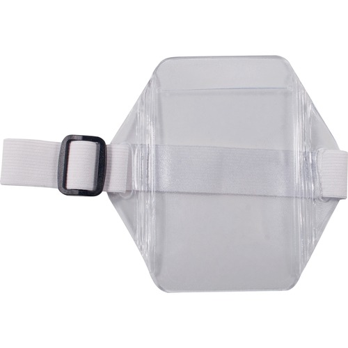 Badge Holders, F/Arm, Vert, 2-1/2" x 3-1/2" Insert, WE/CL 12/BX
