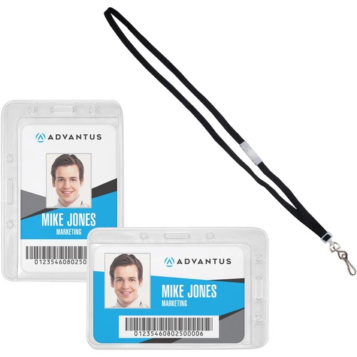 ID/Security Pack, 4.125"x2.875" Badges, MI 20/PK