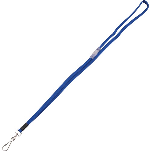 Lanyards, Breakaway, With Metal Clasp, 36" L, Blue 24/BX
