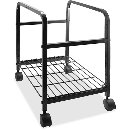 File Shuttle, Steel, Letter/Legal, 14-3/8"x17-3/8"x20", Black