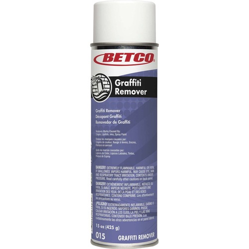 Graffiti Remover, Spray, Flammable, 15 Oz Net Weight
