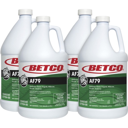 Bathroom Cleaner, Acid-Free, Ready To Use, Citrus, 1 Gal, Blue 4/CT