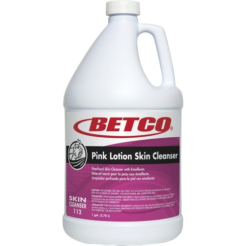 Skin Cleanser, Lotion, Moisturizing, 1 Gallon, Pink 4/CT