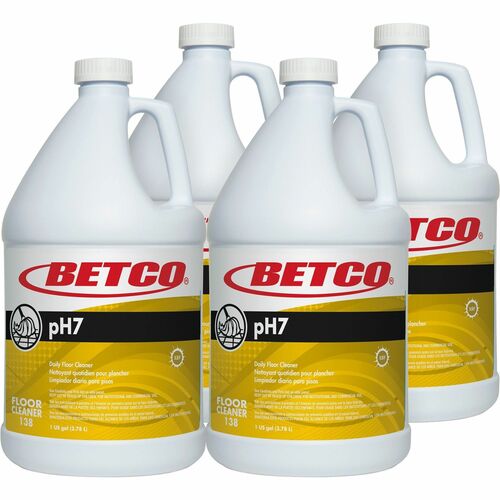Floor Cleaner, Concentrate, Neutral pH, 1 Gallon, YW 4/CT