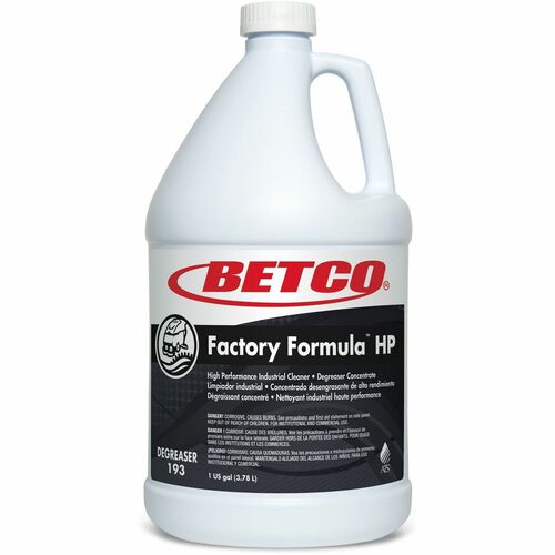 Cleaner/Degreaser, For Floor, Low-Foam, 1-Gallon, MI 4/CT