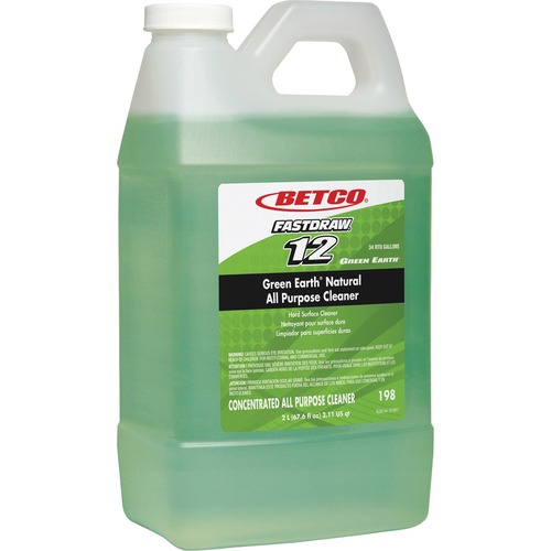 All-Purpose Cleaner, Concentrated, Bio-Based, 2 Liter, Green
