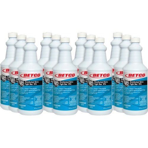 Disinfectant/Cleaner, Ready-To-Use, 32oz, CL 12/CT