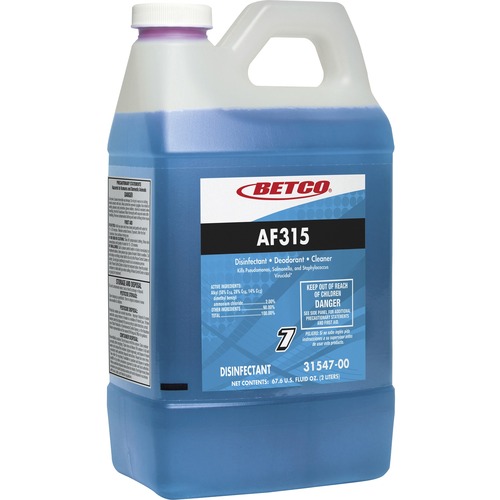 Disinfectant/Detergent/Deodorant, FastDraw, Concentrate, 2 Liter, TE 4/CT