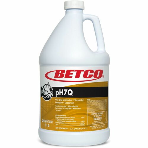 Disinfectant, F/COVID-19, Neutral PH, 1 Gal, Light Amber 4/CT