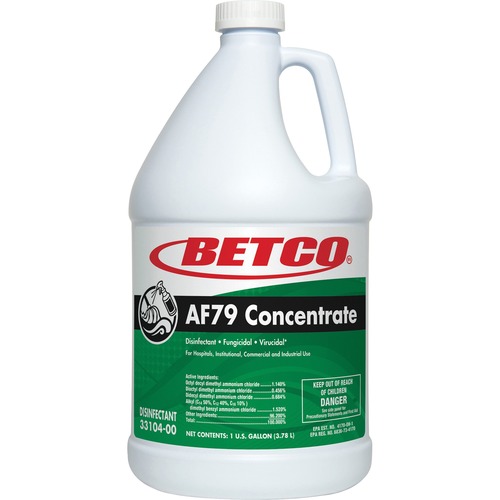 Disinfectant, Acid-Free, Concentrate, Ocean Breeze, 1 Gal, Green