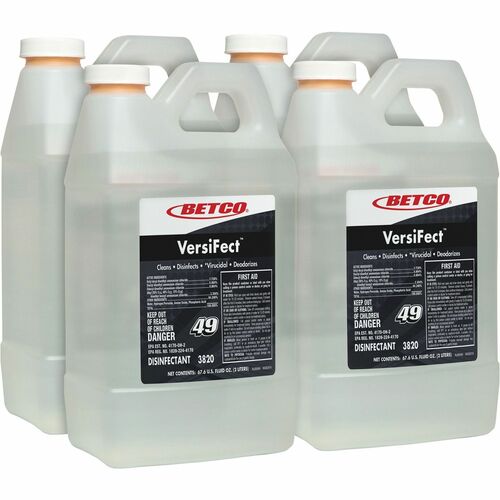 Disinfectant, Concentrate, FastDraw 49, Fresh Scent, 2 L 4/CT