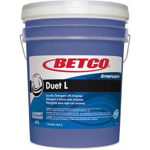 Laundry Detergent, Liquid, Concentrated, 5 Gallon, Blue