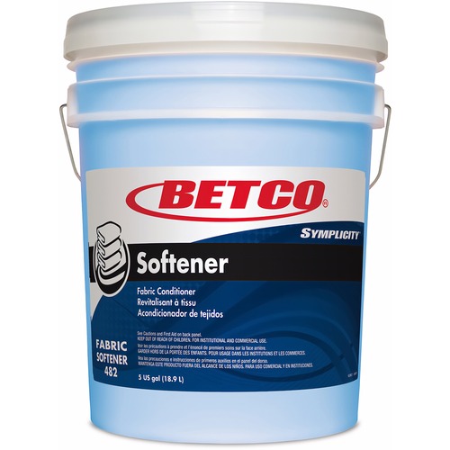 Fabric Softener, Liquid, Springtime Fresh, 5 Gallon Pail, Light BE