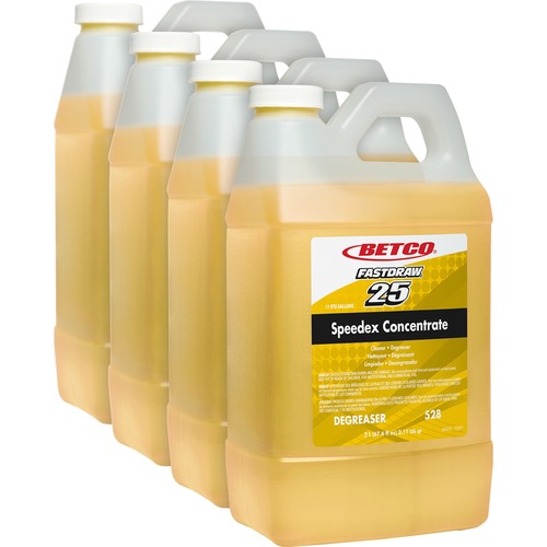Degreaser, Heavy-Duty, Fast Draw, Speedex, Concentrate, 2 L, Light Amber 4/CT