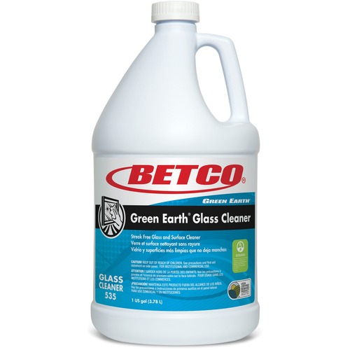 Cleaner, For Glass & Hard Surfaces, Concentrated, 1 Gallon, Be 4/CT