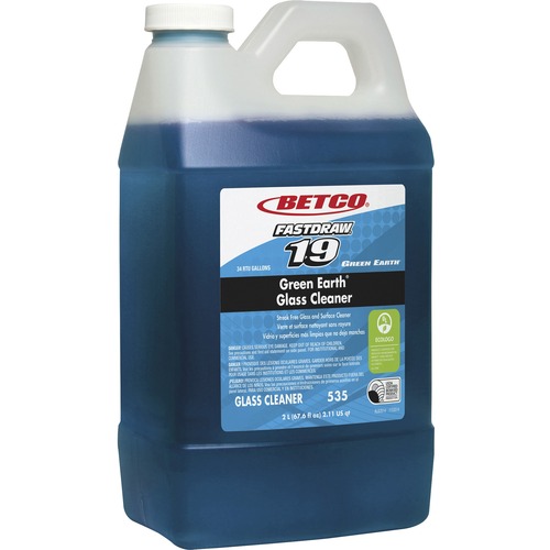 Cleaner, For Glass & Hard Surfaces, Concentrate, 2 L, Blue