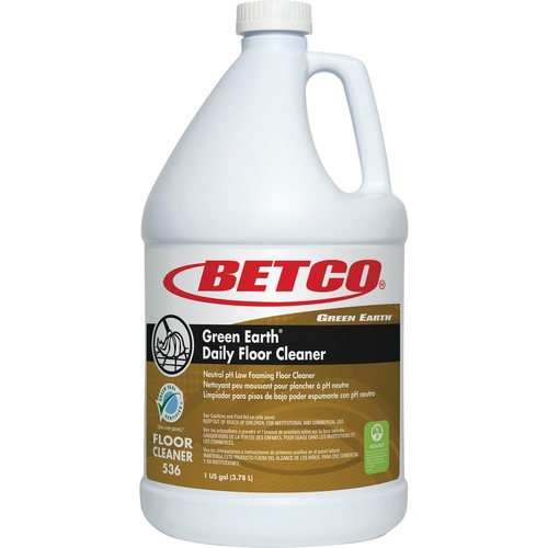 Floor Cleaner, Foaming, Neutral Ph, 1 Gallon, Yellow