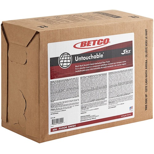 Floor Finish, Self-Sealing, Non-Scuffing, 5 Gallon Bag in Box