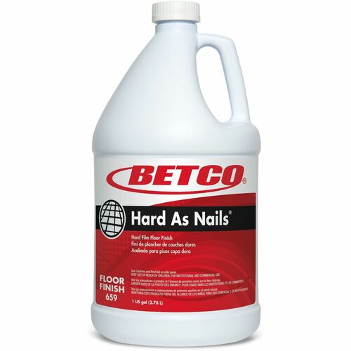 Floor Finish, Dries Clear, 1 Gallon 4/CT