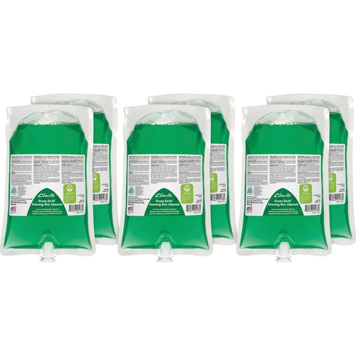 Cleanser, Skin, Foam, Green Earth 6/CT