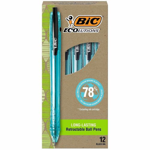 Pens, Ecolution, Dark Black 12/DZ