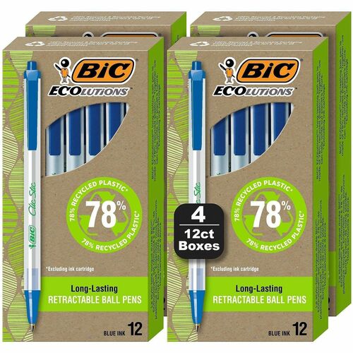 Pens, Revolution, Blue 48/PK