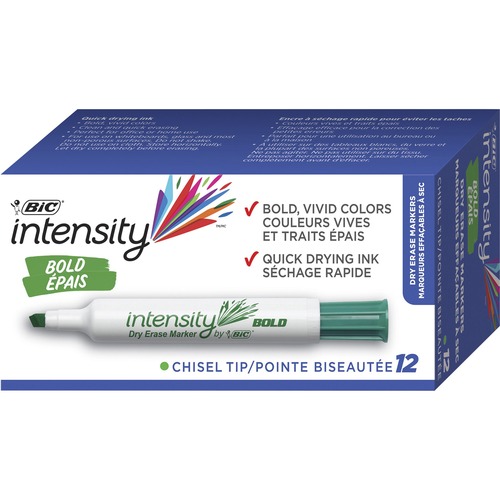 Marker, Dryerase, Low Odor, Green 12/DZ