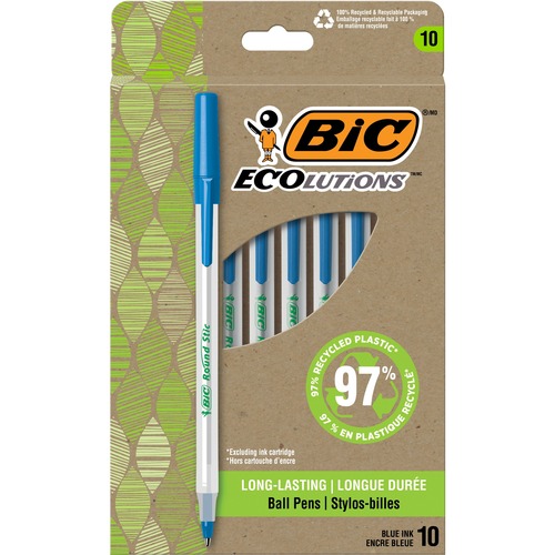 Pens, Revolution, Black 10/PK