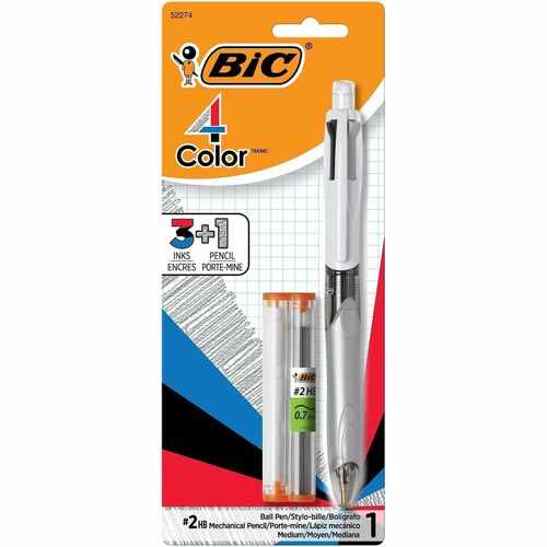 Pen, Pencil, 4-Color, 3+1