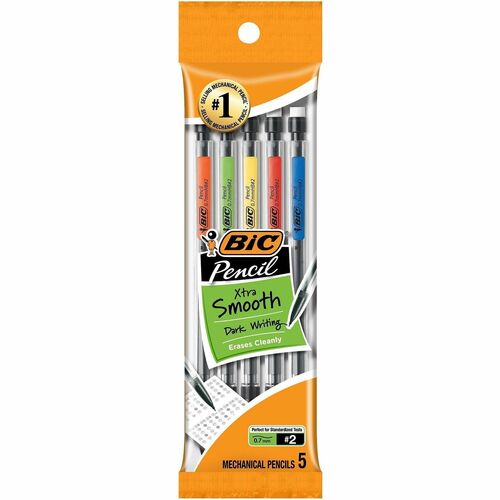 Pencil, Mech, 0.7 Millimeter 5/PK