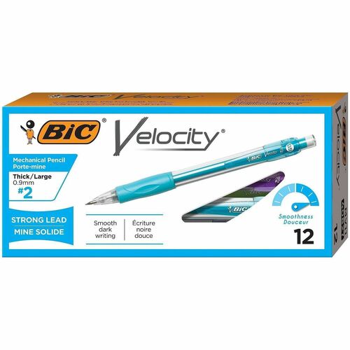 Pencil, Velocity, 0.9 Millimeter, Black 12/DZ