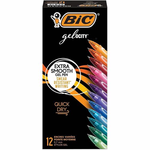 Pen, Gelocity, Quick Dry, Ast 12/DZ