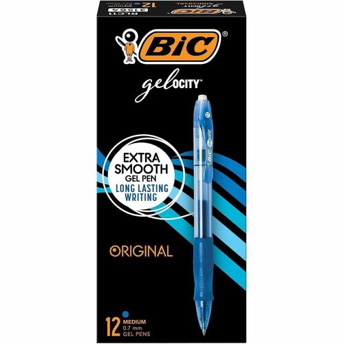 Pen, Gelocity, Retractable, 0.7 Millimeter, Blue 12/DZ