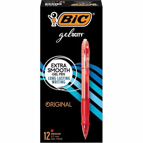 Pen, Gelocity, RT, 0.7 mm, Red 12/DZ