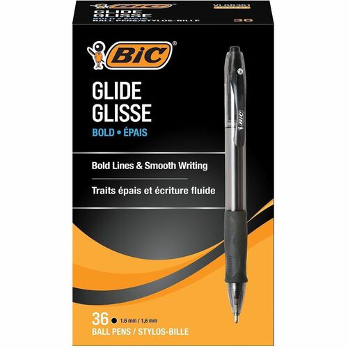 Pen, Velocity, Ballpoint, Bold, Black 36/BX