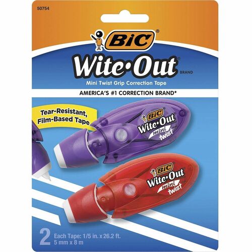 Tape, Correction, Minitwist, 2 Pc 2/PK