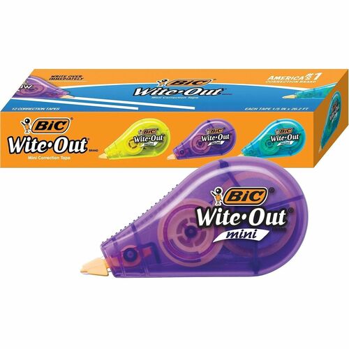 Tape, Correction, Mini 12/PK