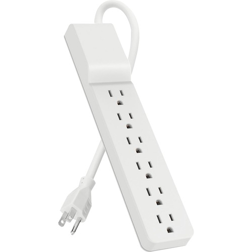 Surge, 6 Outlet, 720 Joules, White