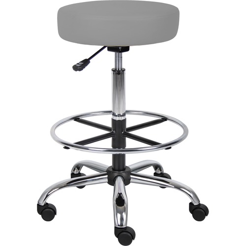 Stool, Antimicrobial, Gray