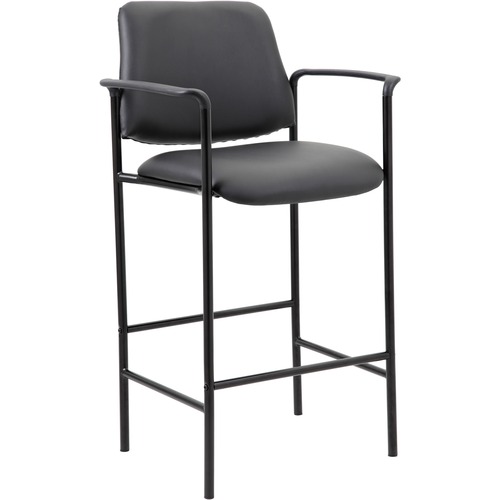 Stool, Black, Caressoft