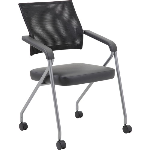 Chair, Nesting, Mesh, Black 2/CT